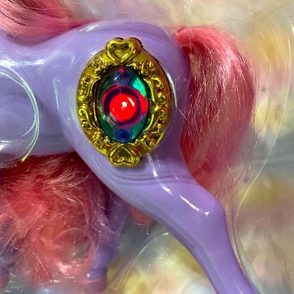 MAGIC TOUCH PONY VINTAGE 90s MAGIC JEWELS PONY SHANNON JEWELS LIGHT UP & BLINK - Picture 3 of 16